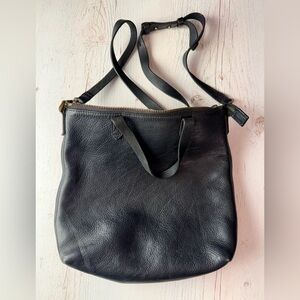 Madewell Zip Top Tote Bag